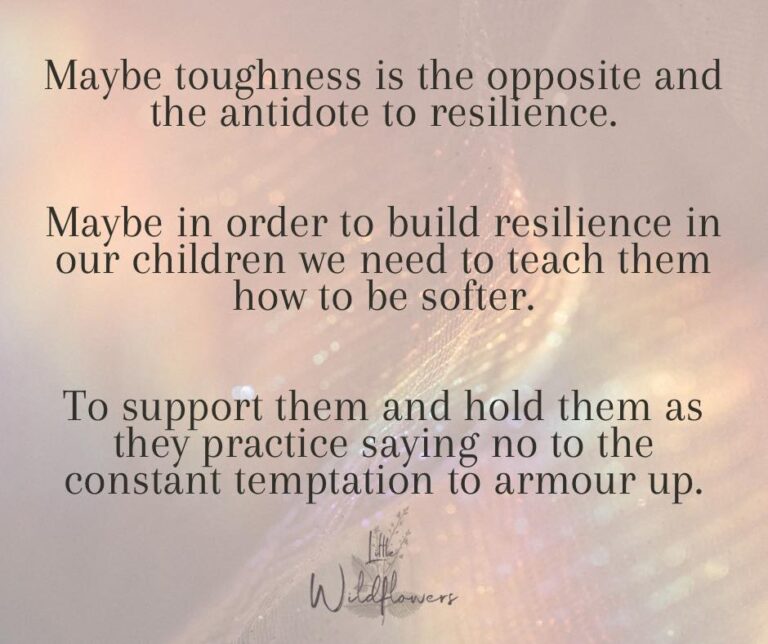 On resilience.